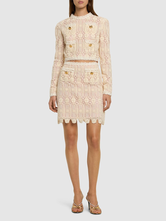 Luisaviaroma Minigonna Macramé