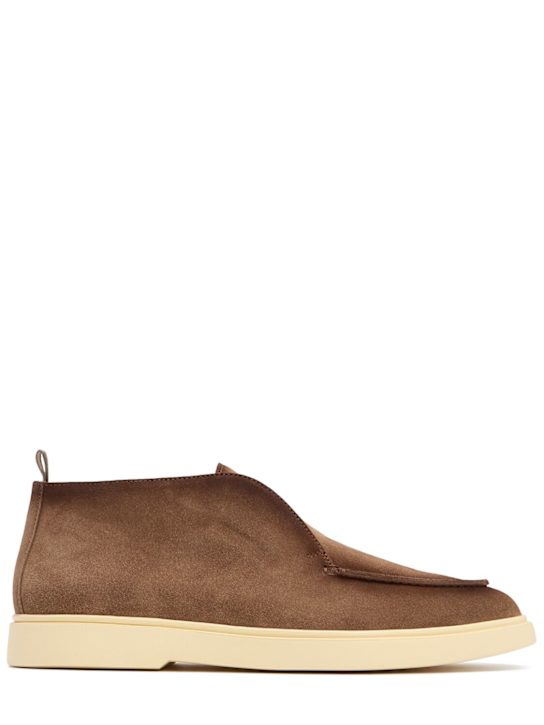 Luisaviaroma Mocassini Bone in camoscio
