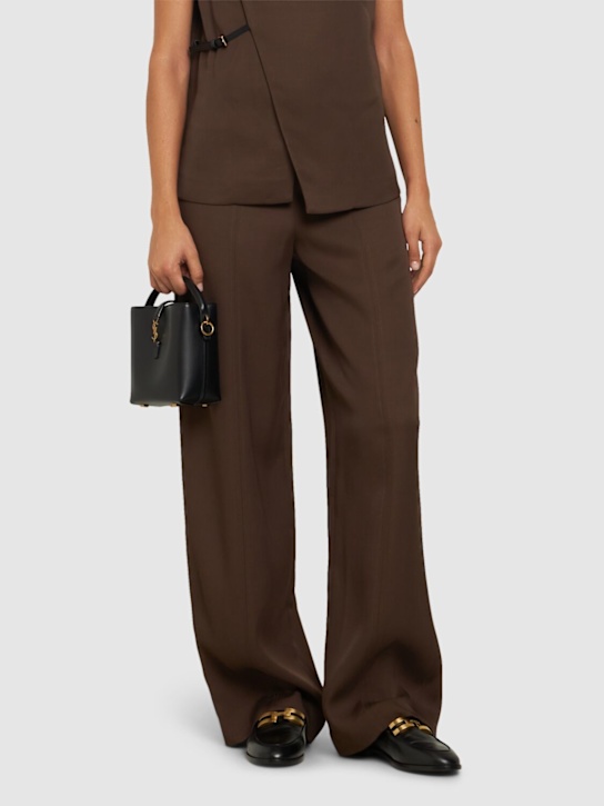 Luisaviaroma Mocassini Brandi In Pelle 10 Mm