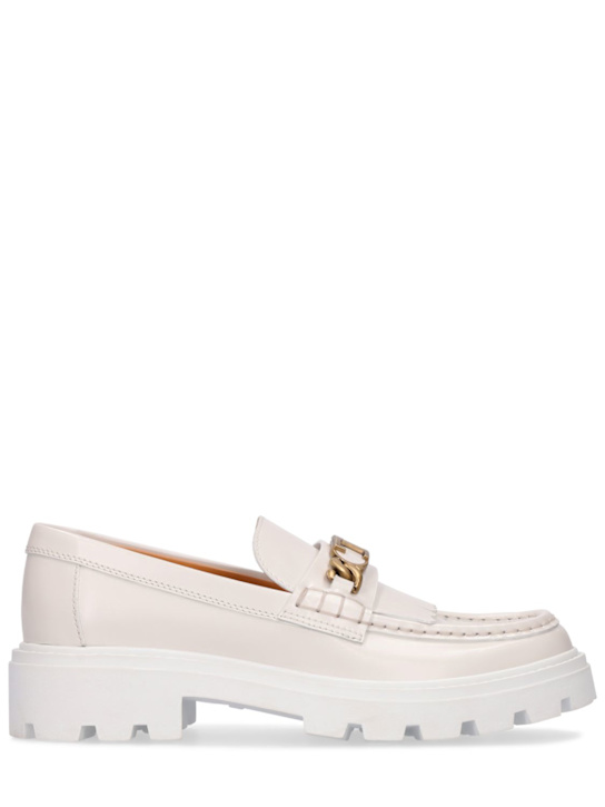 Luisaviaroma Mocassini chunky in pelle 30mm
