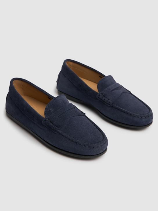 Luisaviaroma Mocassini City Gommino In Camoscio