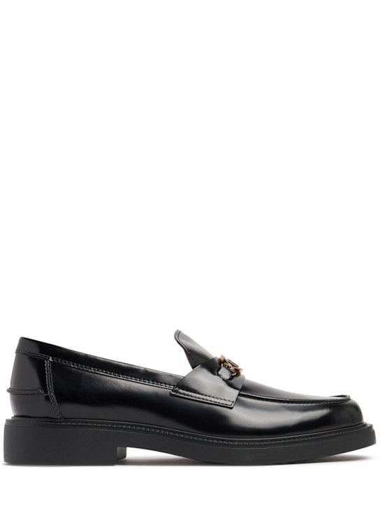 Luisaviaroma Mocassini in pelle con catena 20mm