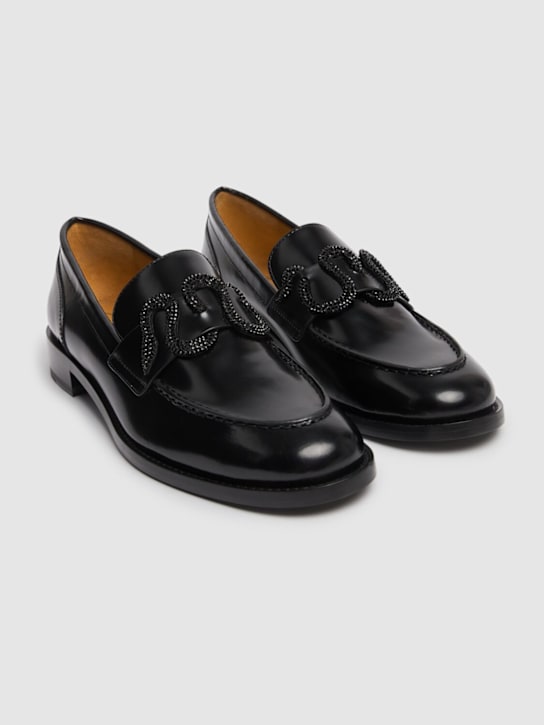 Luisaviaroma Mocassini Morgana In Pelle 10mm