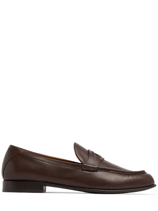 Luisaviaroma Mocassini Vlogo Signature in pelle