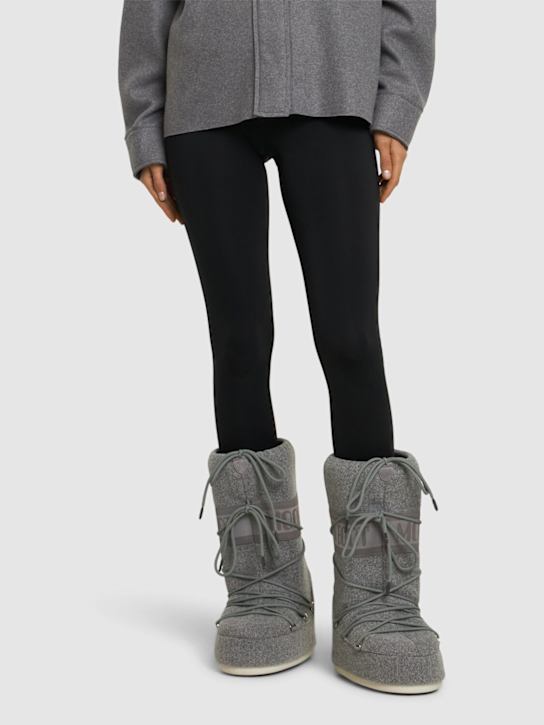 Luisaviaroma Moon Boot Alti Icon In Feltro