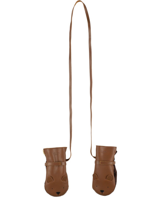 Luisaviaroma Muffole Teddy in pelle