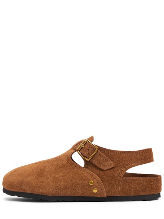 Luisaviaroma Mules Bari in camoscio 10mm