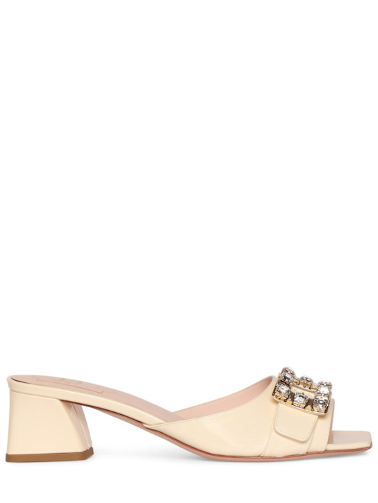 Luisaviaroma Mules Bikviv in denim 45mm