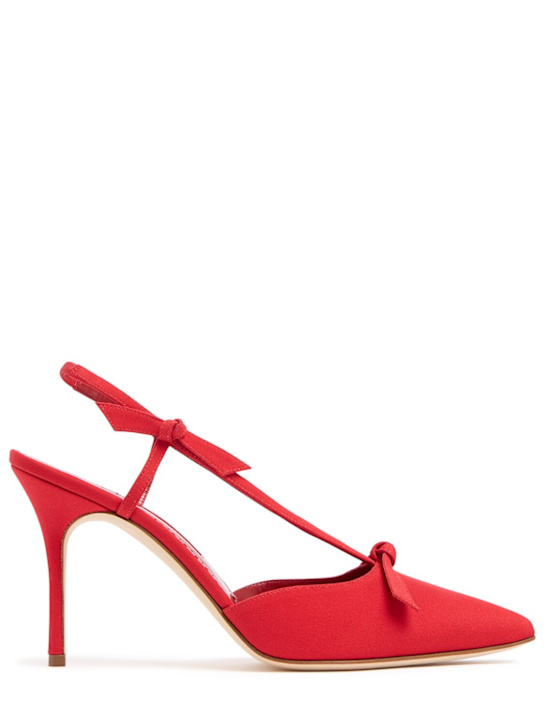 Luisaviaroma Mules Corintia in camoscio 90mm