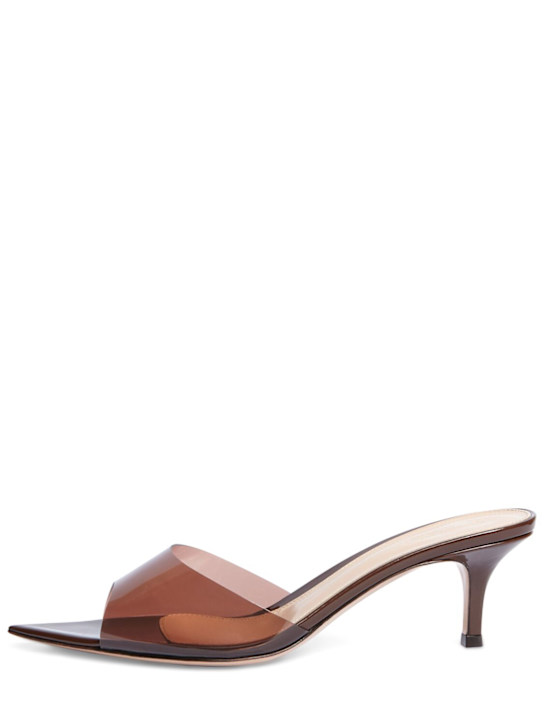 Luisaviaroma Mules Elle in plexi 55mm
