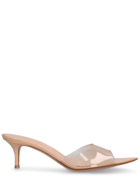 Luisaviaroma Mules Elle in plexi 55mm