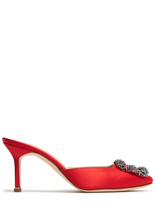 Luisaviaroma Mules Hangisi in raso 70mm