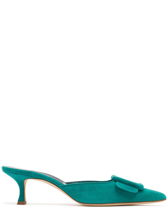 Luisaviaroma Mules in camoscio Maysale 50mm