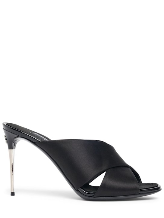 Luisaviaroma Mules Keira in raso 85mm