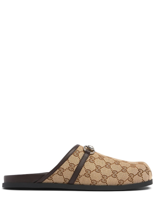 Luisaviaroma Mules Rhein in tela GG