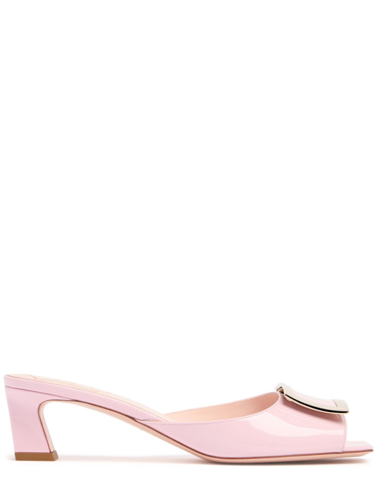Luisaviaroma Mules Trompette in vernice 45mm