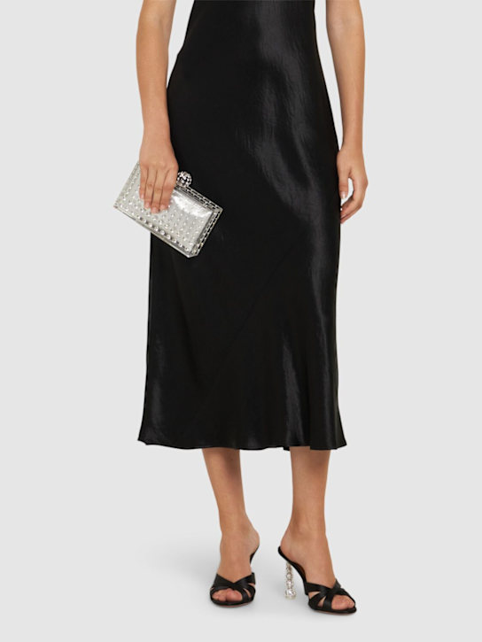 Luisaviaroma Mules Yes Baby In Raso 95mm