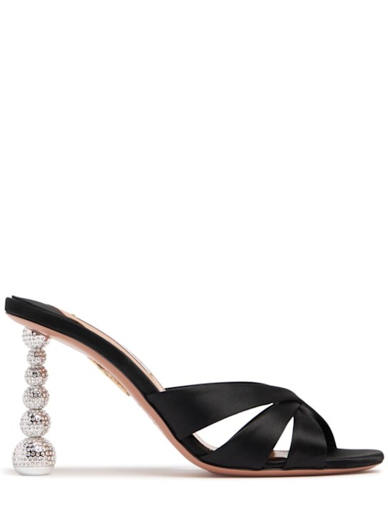 Luisaviaroma Mules Yes Baby in raso 95mm