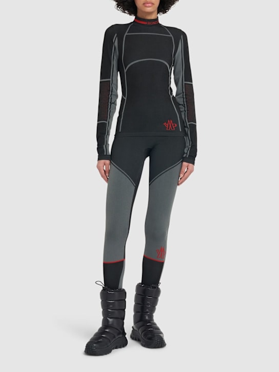 Luisaviaroma Nylon Blend Base Layer Leggings
