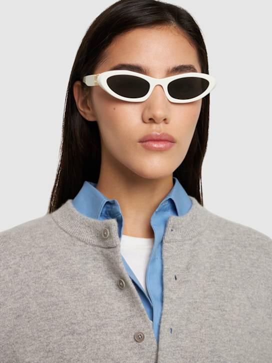 Luisaviaroma Occhiali Da Sole Cat-eye In Acetato