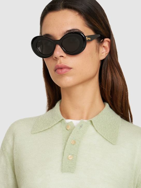 Luisaviaroma Occhiali Da Sole Curvy In Acetato