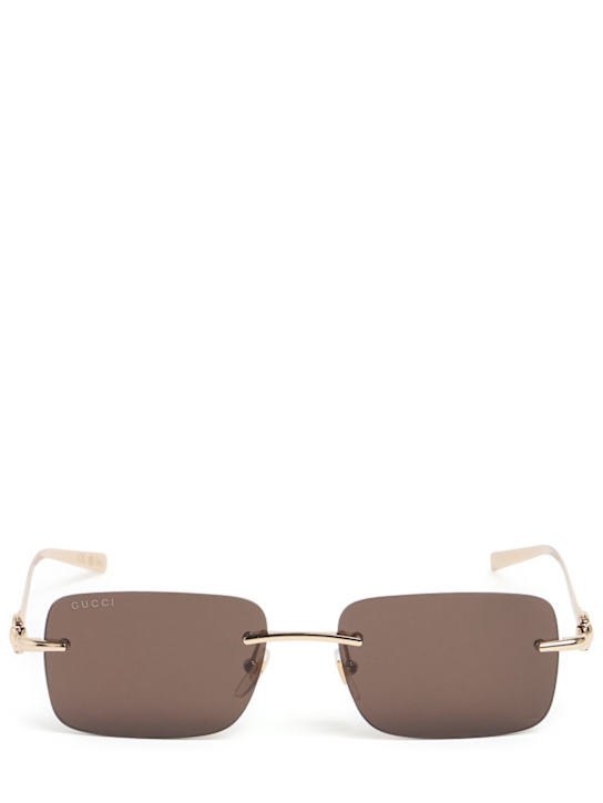 Luisaviaroma Occhiali da sole GG1703S in metallo