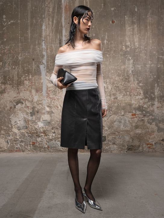 Luisaviaroma Orecchini A Cerchio Chaos In Argento