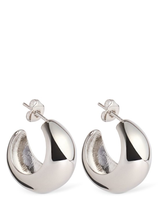Luisaviaroma Orecchini a cerchio Crescent lucidi