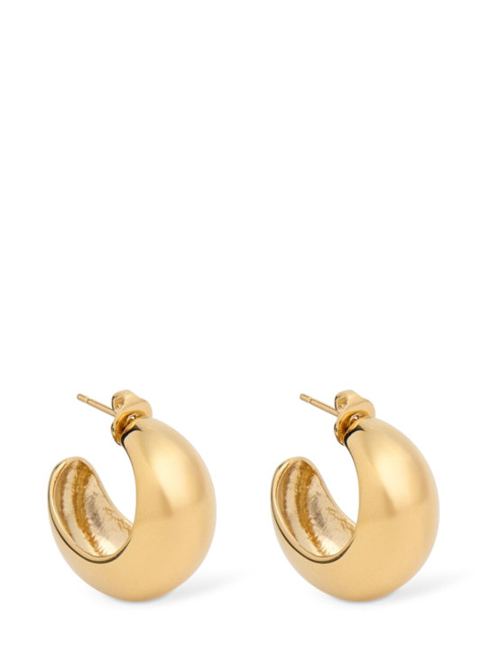 Luisaviaroma Orecchini a cerchio Crescent lucidi