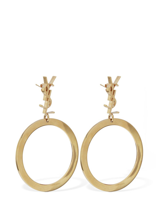 Luisaviaroma Orecchini A Cerchio In Ottone