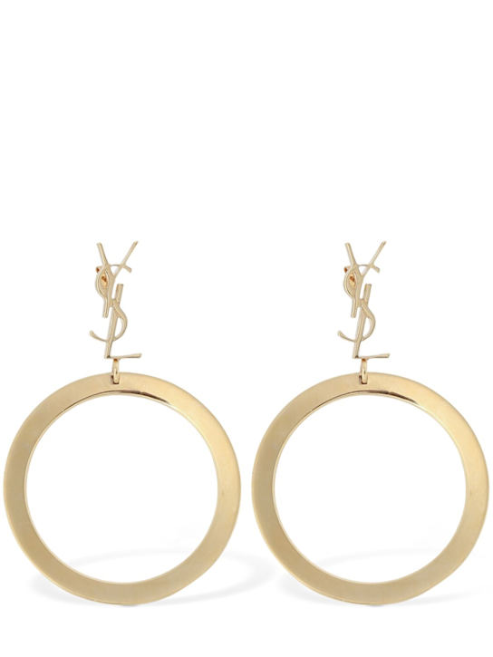 Luisaviaroma Orecchini a cerchio in ottone