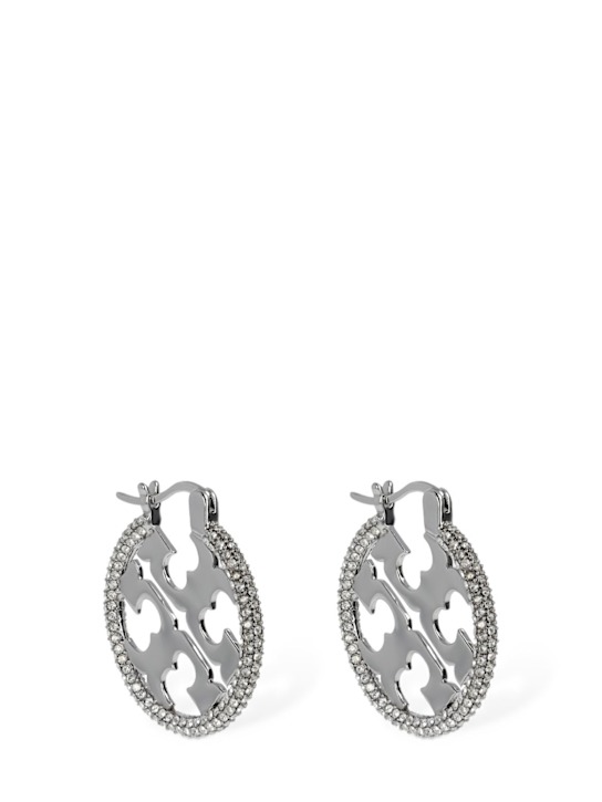 Luisaviaroma Orecchini a cerchio Miller con pavé