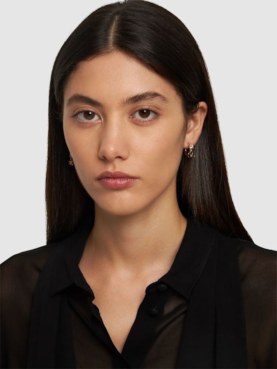 Luisaviaroma Orecchini A Cerchio Mini Vlogo