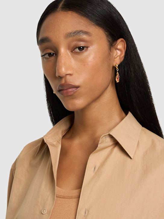 Luisaviaroma Orecchini A Cerchio Naranja