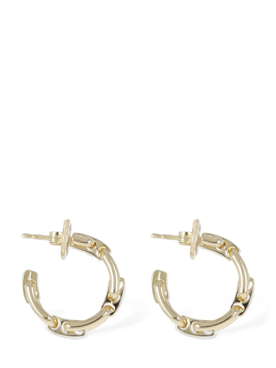 Luisaviaroma Orecchini A Cerchio Reine In Oro 18kt