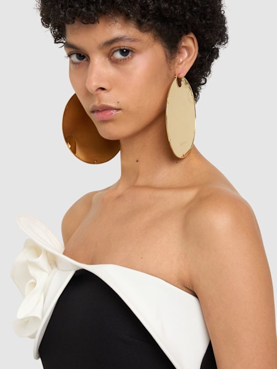 Luisaviaroma Orecchini A Cerchio Round Creoles