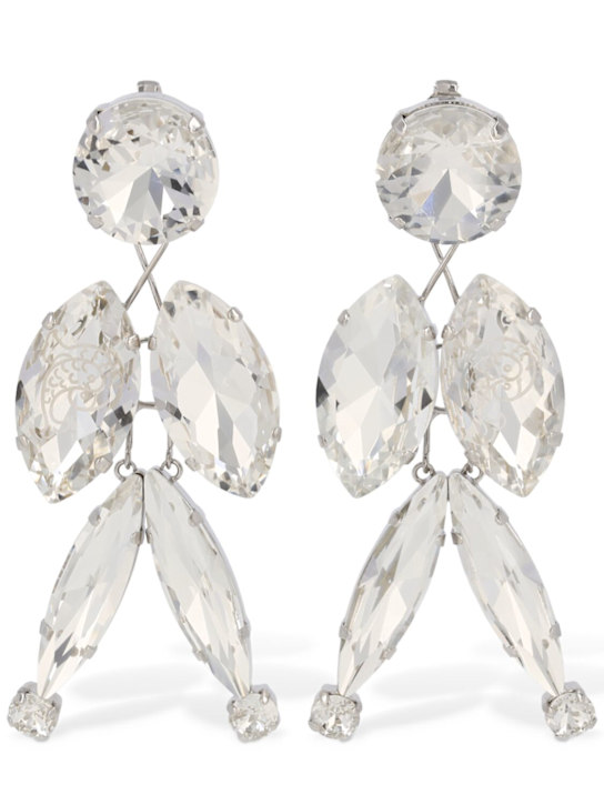 Luisaviaroma Orecchini a clip con cristalli