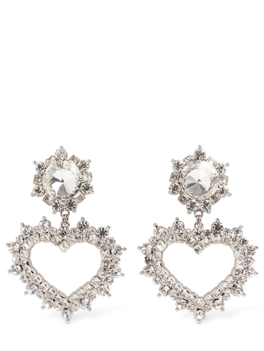 Luisaviaroma Orecchini a cuore con cristalli