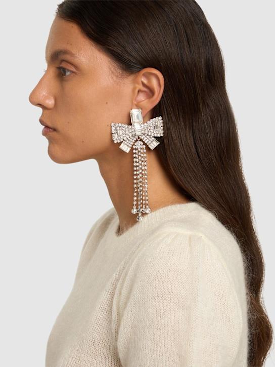 Luisaviaroma Orecchini A Fiocco Con Cristalli