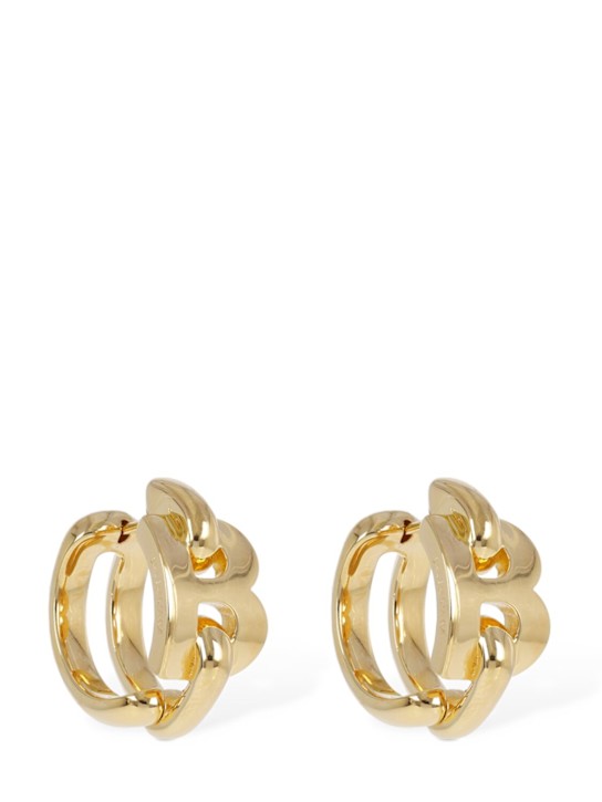 Luisaviaroma Orecchini B Chain A Cerchio In Ottone