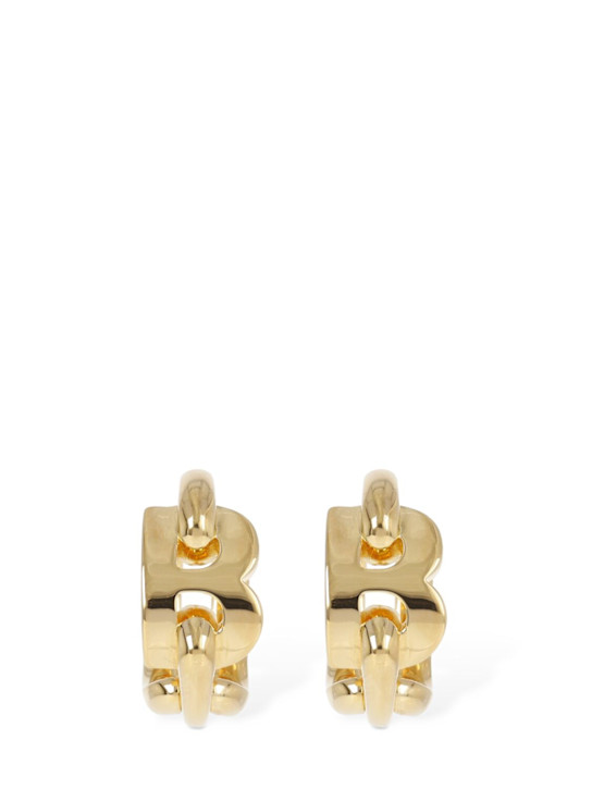 Luisaviaroma Orecchini B Chain a cerchio in ottone