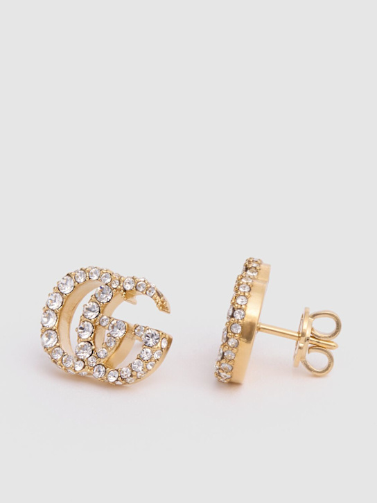 Luisaviaroma Orecchini Con Cristalli GG Marmont