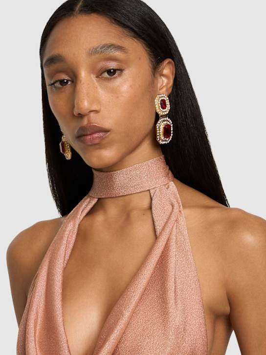 Luisaviaroma Orecchini Con Cristalli