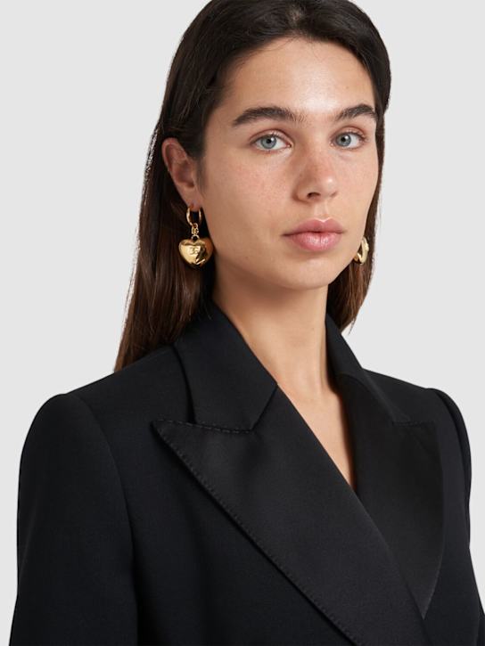 Luisaviaroma Orecchini Con Cuore Logato