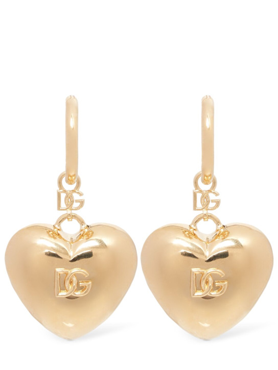 Luisaviaroma Orecchini con cuore logato