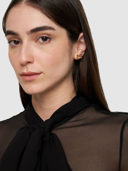 Luisaviaroma Orecchini Con Logo