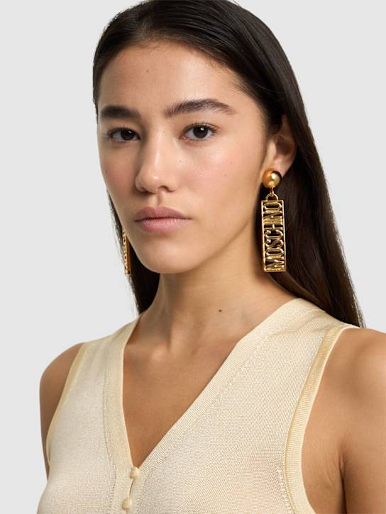 Luisaviaroma Orecchini Con Logo