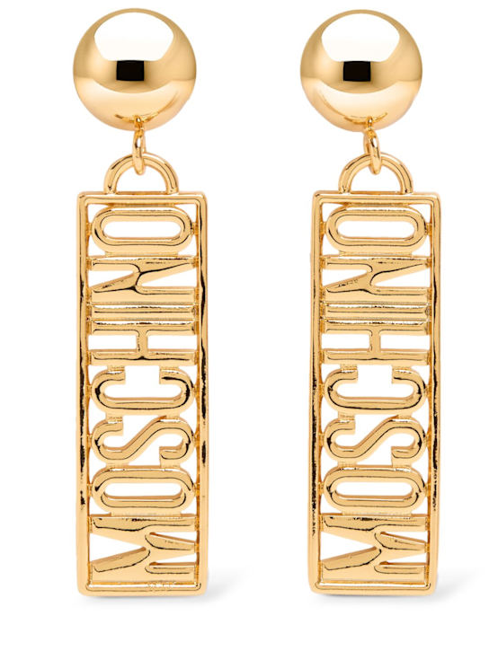 Luisaviaroma Orecchini con logo