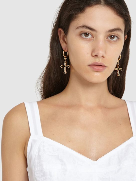 Luisaviaroma Orecchini DG DNA Con Cristalli