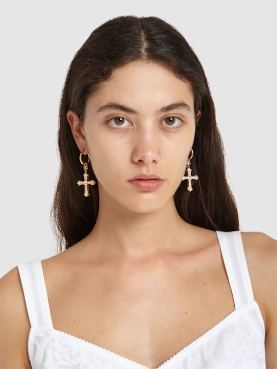 Luisaviaroma Orecchini DG DNA Con Cristalli